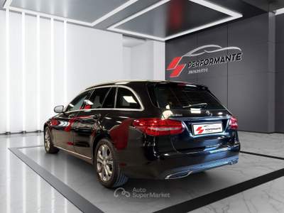 Mercedes-Benz Classe C D Sport Plus 7G-Tronic Plus Station Wagon Nero usata Roma