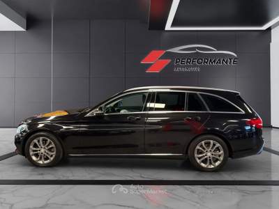 Mercedes-Benz Classe C D Sport Plus 7G-Tronic Plus Station Wagon Nero usata Roma