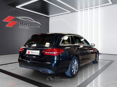 Mercedes-Benz Classe C D Sport Plus 7G-Tronic Plus Station Wagon Nero usata Roma