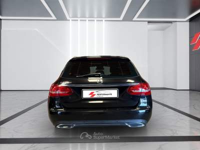 Mercedes-Benz Classe C D Sport Plus 7G-Tronic Plus Station Wagon Nero usata Roma