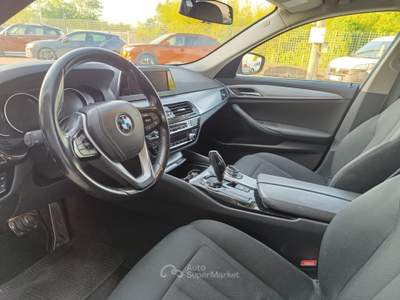 BMW Serie 5 530d Futura d Touring Business auto Nero usata Verona