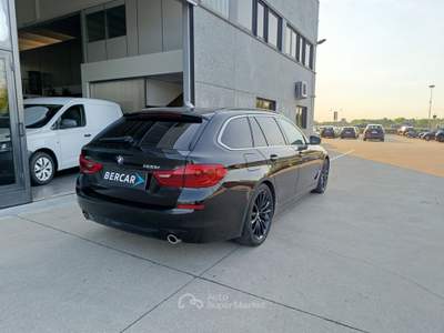 BMW Serie 5 530d Futura d Touring Business auto Nero usata Verona