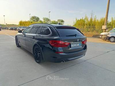 BMW Serie 5 530d Futura d Touring Business auto Nero usata Verona