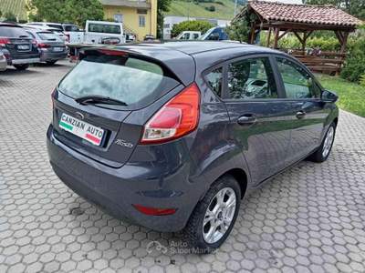 Ford Fiesta 1.4 5p. Bz.- GPL Titanium UNICO PROPRIETARIO Arancione usata Cigognola