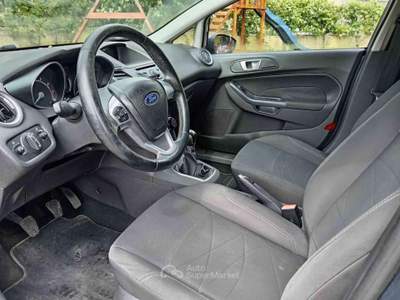 Ford Fiesta 1.4 5p. Bz.- GPL Titanium UNICO PROPRIETARIO Arancione usata Cigognola