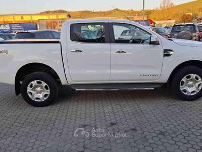 Ford Ranger DOUBLE CAB 2.2 TDCI 4X4 LIMITED UNICO PROP Bianco usata Cigognola