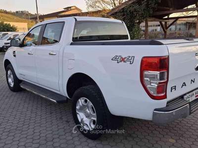 Ford Ranger DOUBLE CAB 2.2 TDCI 4X4 LIMITED UNICO PROP Bianco usata Cigognola