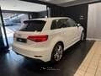 Audi A3 SPB 30 TDI S tronic Bianco usata Torino