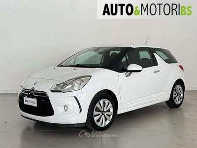 DS Automobiles DS 3 1.4 VTi 95 Chic Bianco usata Concesio