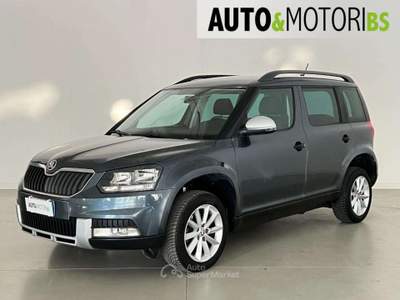 Skoda Yeti 2.0 TDI CR 110CV 4x4 Ambition Grigio usata Concesio