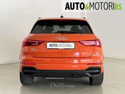 Audi Q3 35 TDI S tronic S line *CRONOLOGIA TAGLIANDI* Arancione usata Concesio