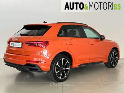 Audi Q3 35 TDI S tronic S line *CRONOLOGIA TAGLIANDI* Arancione usata Concesio