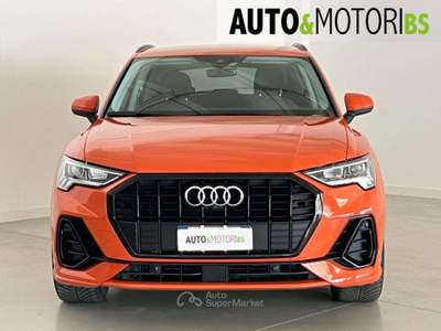 Audi Q3 35 TDI S tronic S line *CRONOLOGIA TAGLIANDI* Arancione usata Concesio