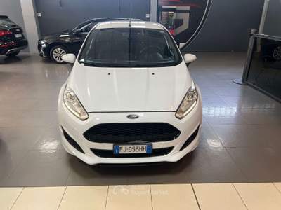 Ford Fiesta Fiesta VI 2013 5p 1.5 tdci ST-line 75cv Bianco usata Romano di Lombardia