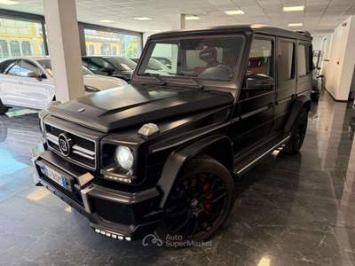 Mercedes-Benz Classe G S.W. L - ALL. BRABUS - TETTO - SED.RISC. VENT. Nero usata Villa Carcina