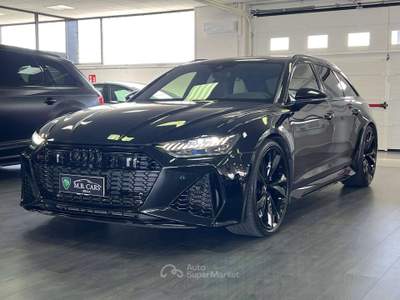 Audi RS 6 A6 Avant Avant 4.0 mhev quattro tiptronic ++ IVA ESPOSTA ++ Nero usata Gaglianico