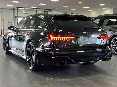 Audi RS 6 A6 Avant Avant 4.0 mhev quattro tiptronic ++ IVA ESPOSTA ++ Nero usata Gaglianico