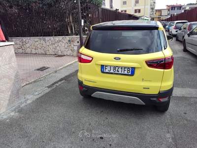 Ford EcoSport EcoBoost 125 CV Titanium S Giallo usata Napoli