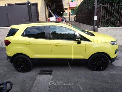 Ford EcoSport EcoBoost 125 CV Titanium S Giallo usata Napoli