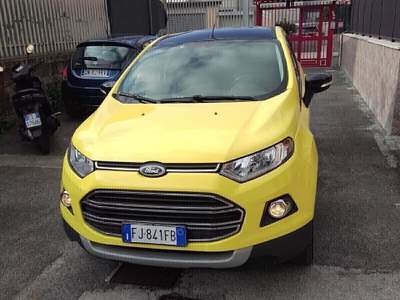 Ford EcoSport EcoBoost 125 CV Titanium S Giallo usata Napoli