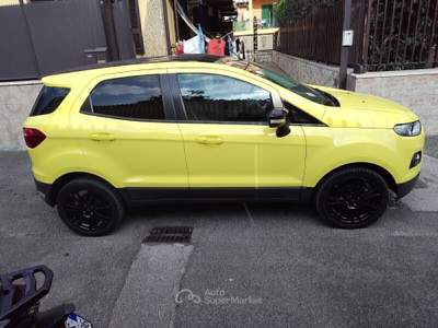 Ford EcoSport EcoBoost 125 CV Titanium S Giallo usata Napoli