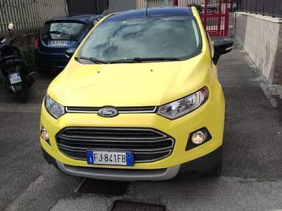 Ford EcoSport EcoBoost 125 CV Titanium S Giallo usata Napoli
