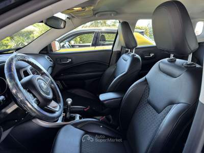 Jeep Compass Compass 1.4 m-air Longitude 2wd 140cv TAGLIANDI UFFICIALI Nero usata Castel Gandolfo