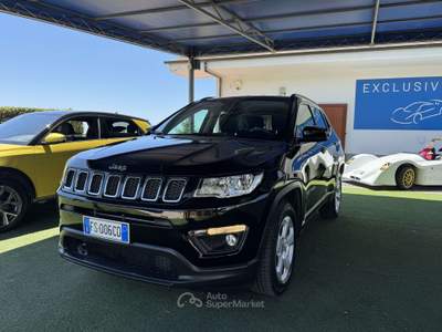 Jeep Compass Compass 1.4 m-air Longitude 2wd 140cv TAGLIANDI UFFICIALI Nero usata Castel Gandolfo