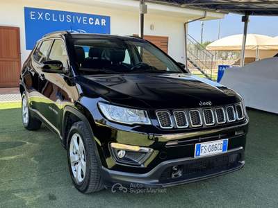 Jeep Compass Compass 1.4 m-air Longitude 2wd 140cv TAGLIANDI UFFICIALI Nero usata Castel Gandolfo