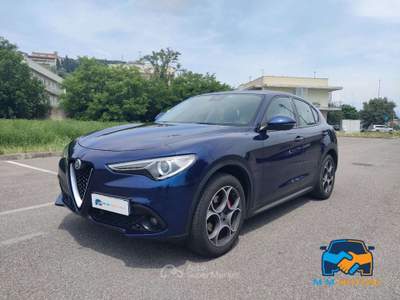 Alfa Romeo Stelvio 2.2 t Super Q4 180cv auto Blu/Azzurro usata Rovato
