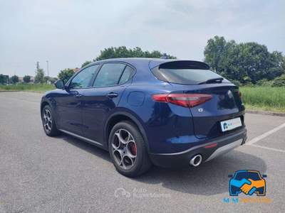 Alfa Romeo Stelvio 2.2 t Super Q4 180cv auto Blu/Azzurro usata Rovato