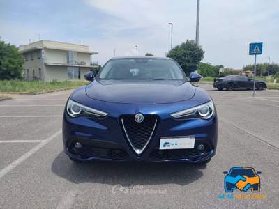 Alfa Romeo Stelvio 2.2 t Super Q4 180cv auto Blu/Azzurro usata Rovato