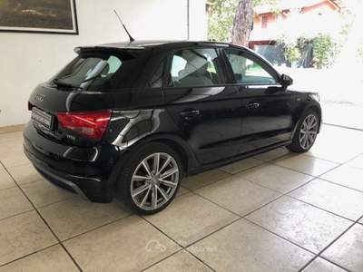 Audi A1 Sportback 1.2 TFSI S line edition plus Nero usata Roma