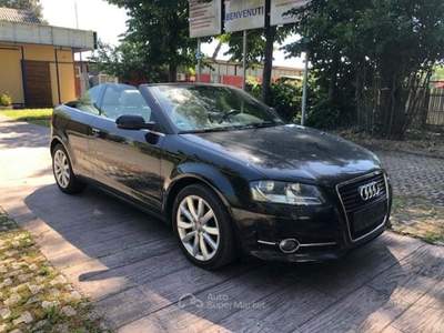 Audi A3 Cabrio 1.2 TFSI Ambition Nero usata Roma