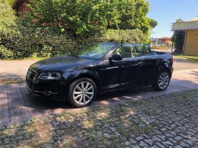 Audi A3 Cabrio 1.2 TFSI Ambition Nero usata Roma