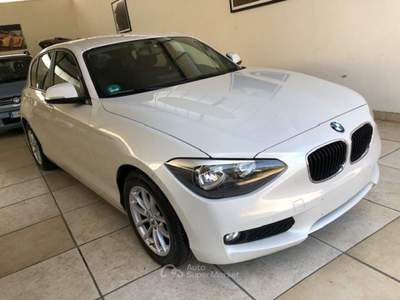BMW Serie 1 114i 114 i 5p. Sport Bianco usata Roma