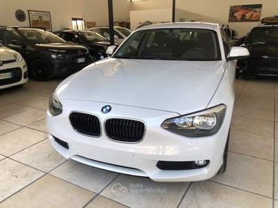 BMW Serie 1 114i 114 i 5p. Sport Bianco usata Roma