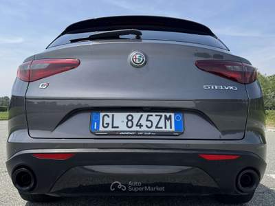 Alfa Romeo Stelvio 2.2 t Sprint Q4 190cv PALETTE - UniProprietario Grigio usata Settimo Torinese