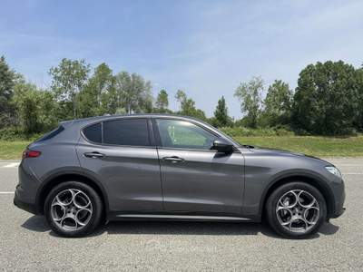 Alfa Romeo Stelvio 2.2 t Sprint Q4 190cv PALETTE - UniProprietario Grigio usata Settimo Torinese