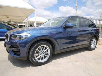 BMW X3 xDrive 20d Business Advantage |2019 Blu/Azzurro usata Noto