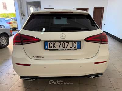 Mercedes-Benz Classe A A 180 d Automatic Executive 2022 NEOPATENTATI Bianco usata Ravenna