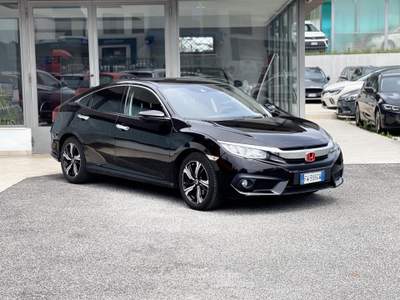 Honda Civic Diesel 120CV E6 Automatica - 2019 Nero usata Roma