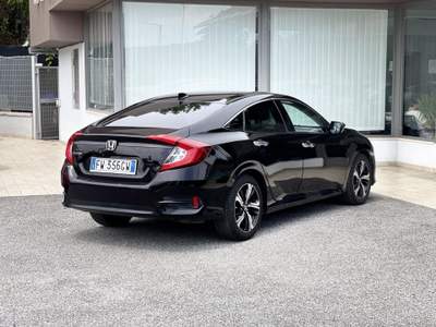 Honda Civic Diesel 120CV E6 Automatica - 2019 Nero usata Roma