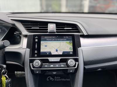 Honda Civic Diesel 120CV E6 Automatica - 2019 Nero usata Roma
