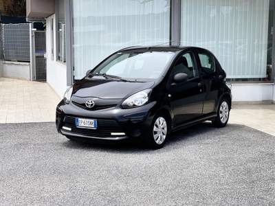 Toyota Aygo 1.0 Benzina 68CV E5 Neo - 2012 Nero usata Roma