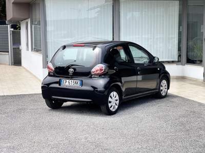 Toyota Aygo 1.0 Benzina 68CV E5 Neo - 2012 Nero usata Roma