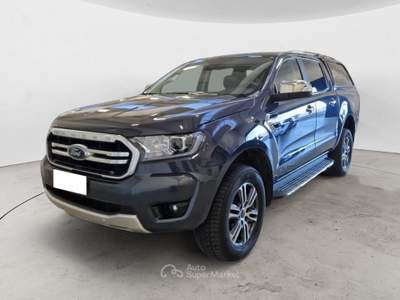 Ford Ranger Ranger 2.0 ecoblue doppia cabina Limited awd 205cv auto FINO A 24 MESI DI GARANZIA PREZZO IVA ESCLUSA Grigio usata Salerno