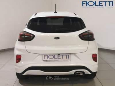 Ford Puma (2019) 1.0 ECOBOOST HYBRID 125 CV S&S AUT. ST-LINE Bianco usata Manerbio