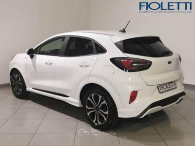 Ford Puma (2019) 1.0 ECOBOOST HYBRID 125 CV S&S AUT. ST-LINE Bianco usata Manerbio
