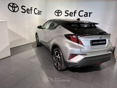 Toyota C-HR 1.8 Hybrid E-CVT Trend Argento usata Milano